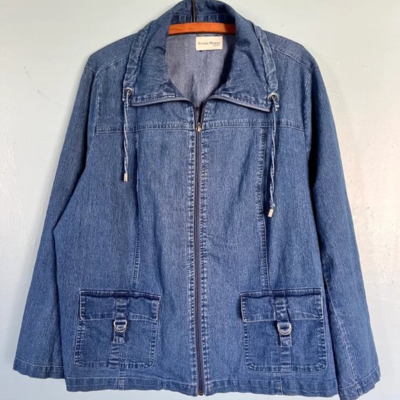 Vintage Denim Jacket (L/XL) - Picture 1 of 8